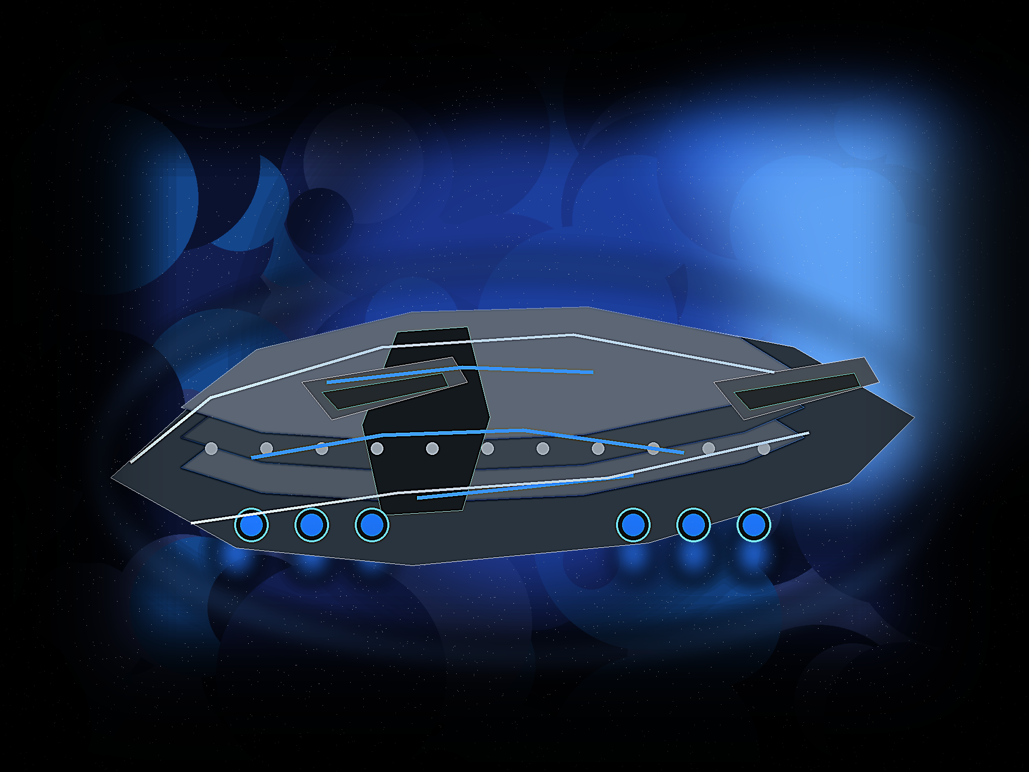 Iron Titan — battleship class spaceship of the terran-federation