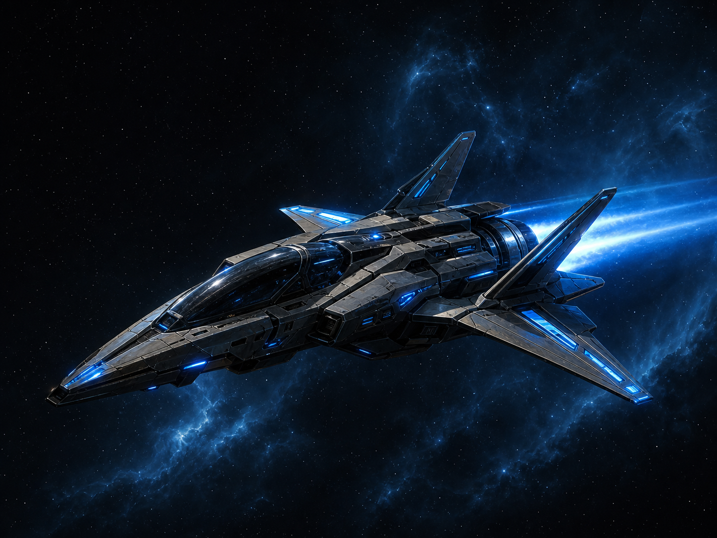 Wasp Scout — fighter render (light, terran-federation)